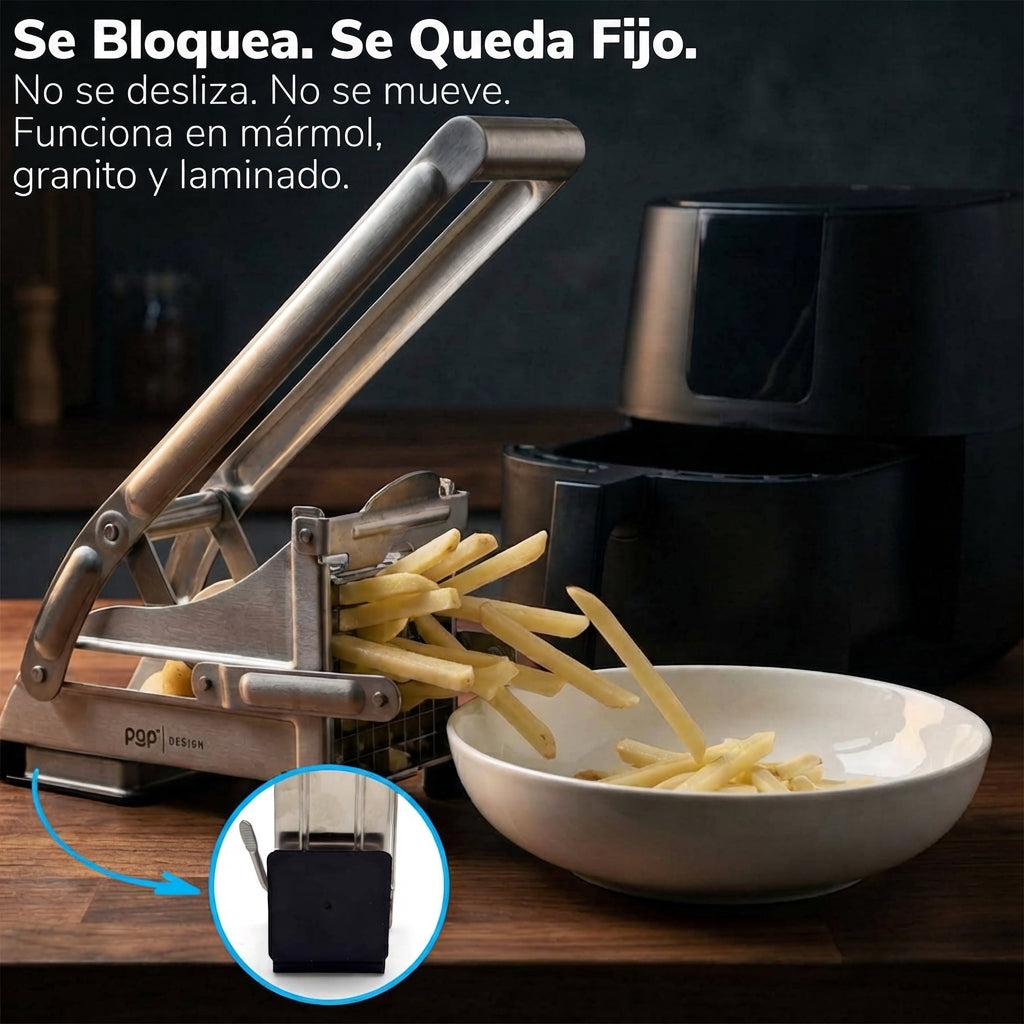 FryMaster™ – Cortador de Papas Fácil y Rápido