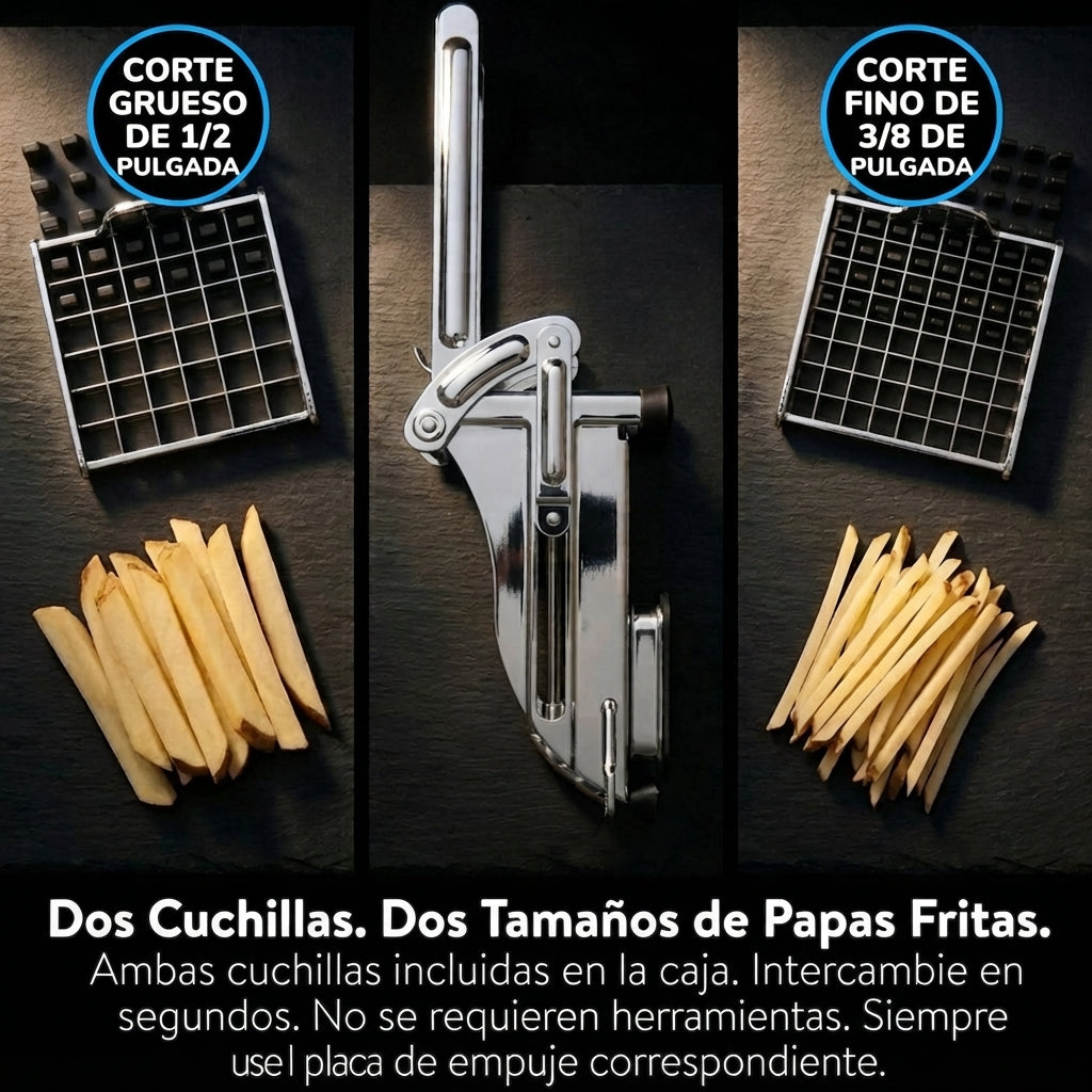 FryMaster™ – Cortador de Papas Fácil y Rápido